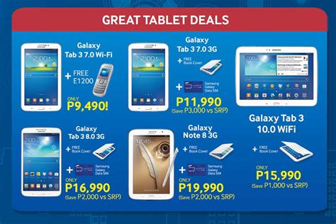 Best Samsung Tablet Price List in Philippines August 2024.